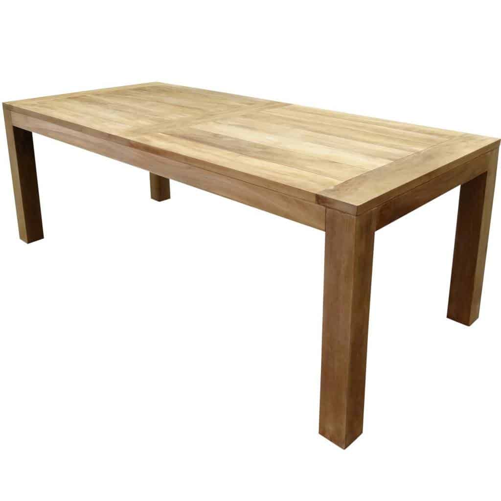 Krista dining tuintafel 220x100xH77,5 cm teak