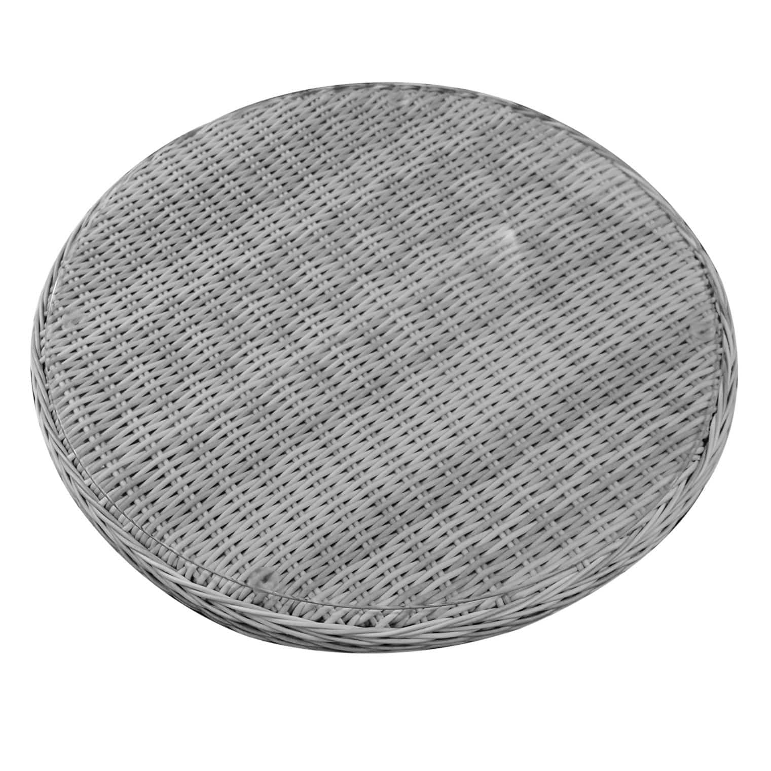 Lazy Susan draaiplateau wit grijs