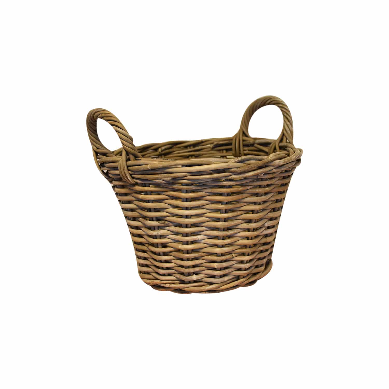 Lei rotan mand 35x35xH23 cm
