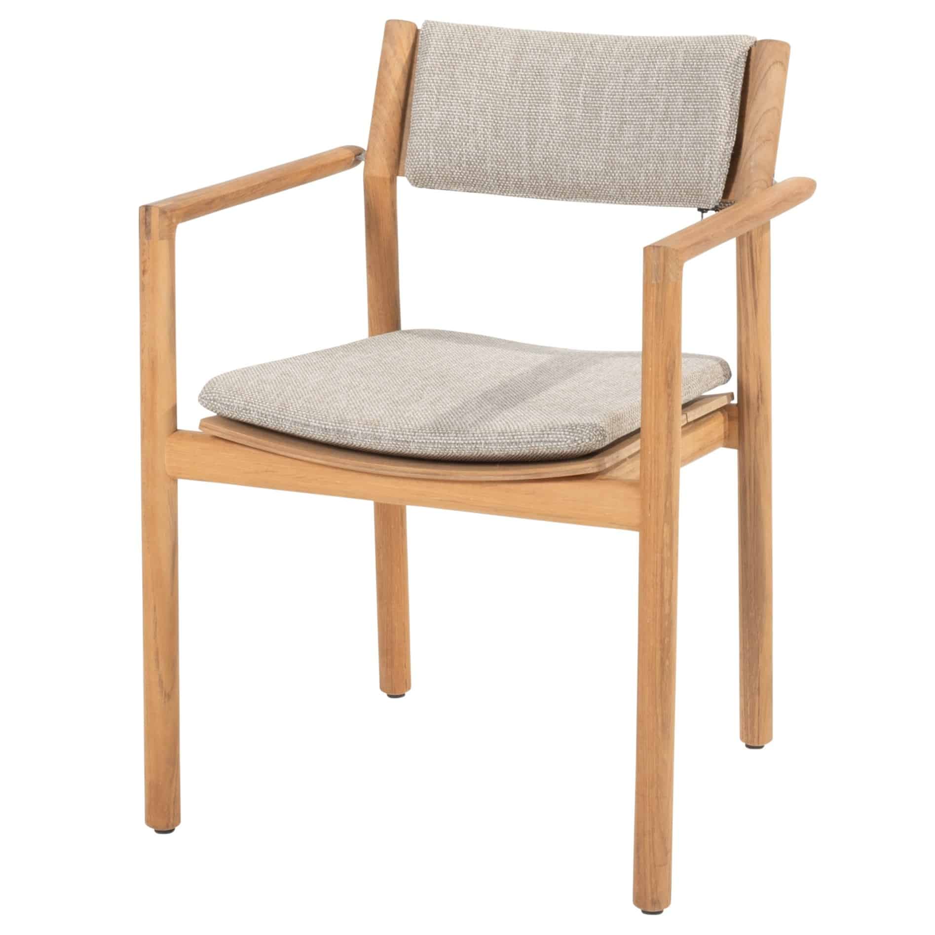 Levi stapelbare tuinstoel teak 4 Seasons Outdoor