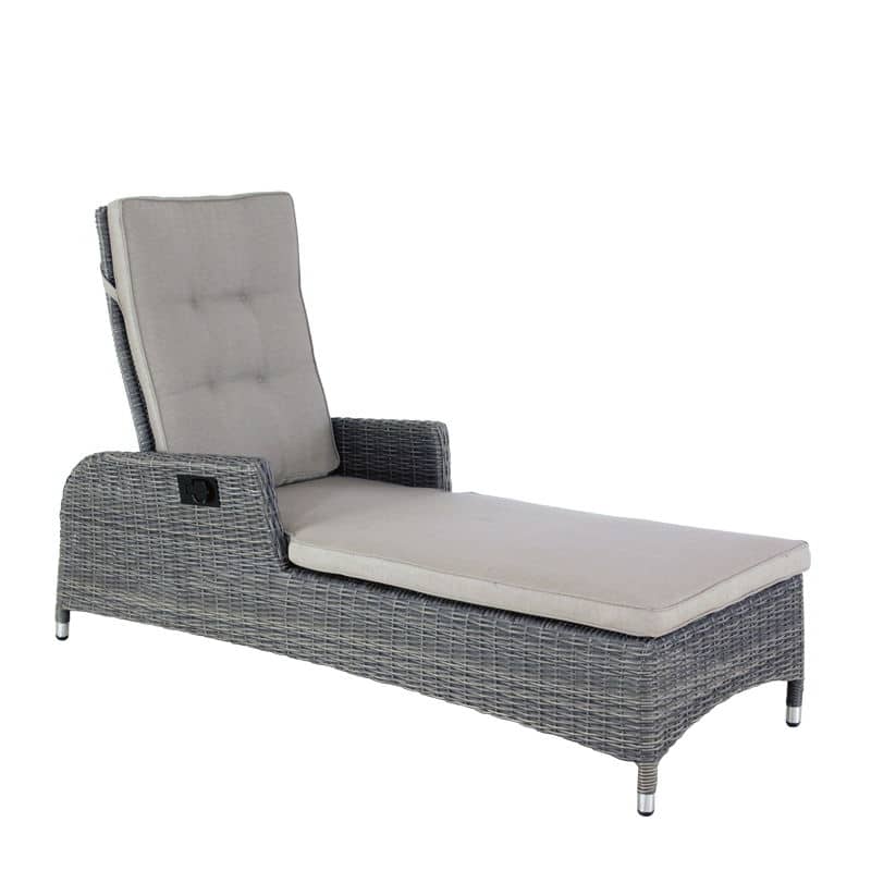 Ligbed Long Beach Coffee Brown - Oosterik home