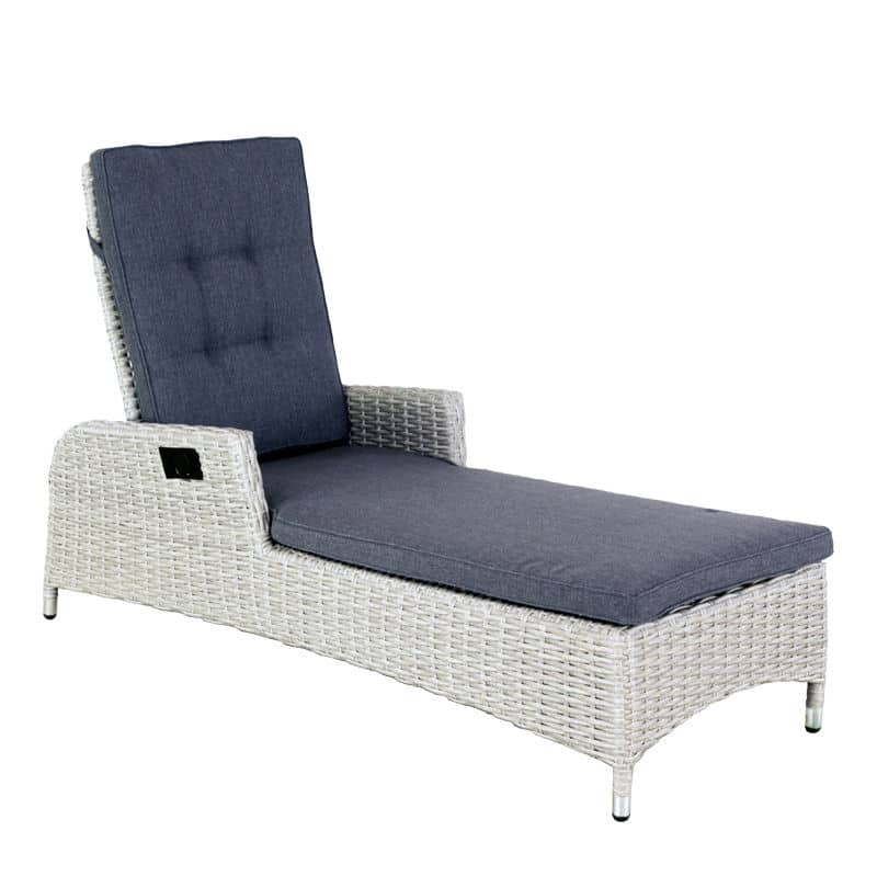 Ligbed Long Beach Salty Grey - Oosterik home