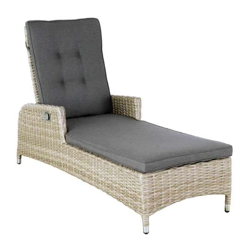 Ligbed Long Beach Trout Grey - Oosterik home