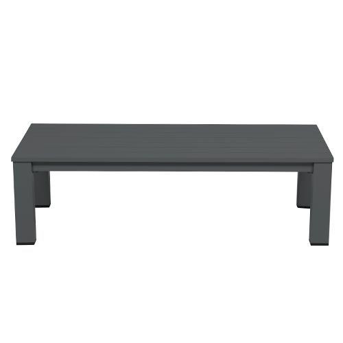 Lincoln lounge tafel 140x70 carbon black - Garden impressions
