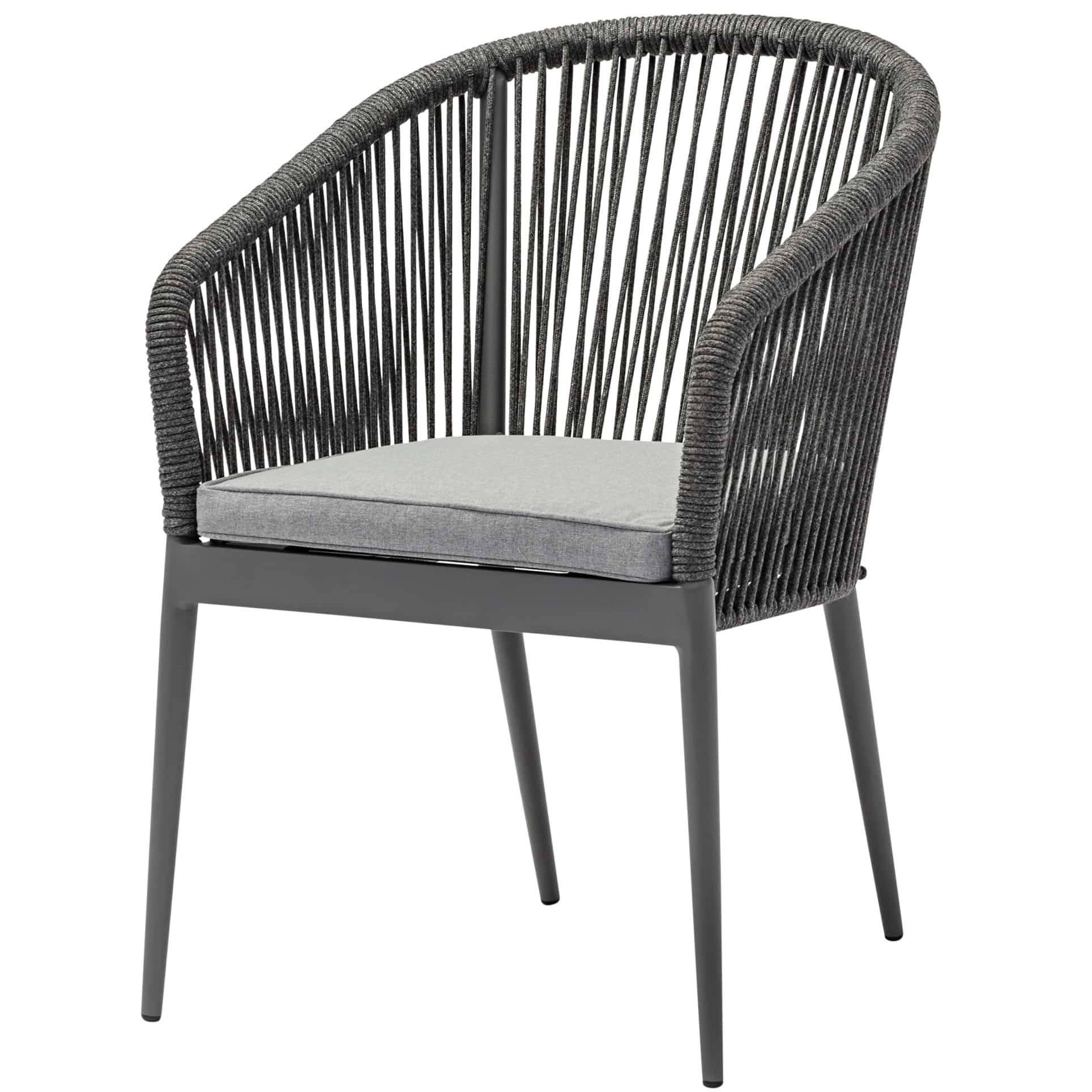 Lissabon dining tuinstoel rope stapelbaar