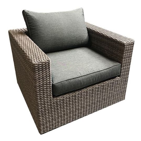 Madeira Lounge Fauteuil Organic grijs - Garden impressions