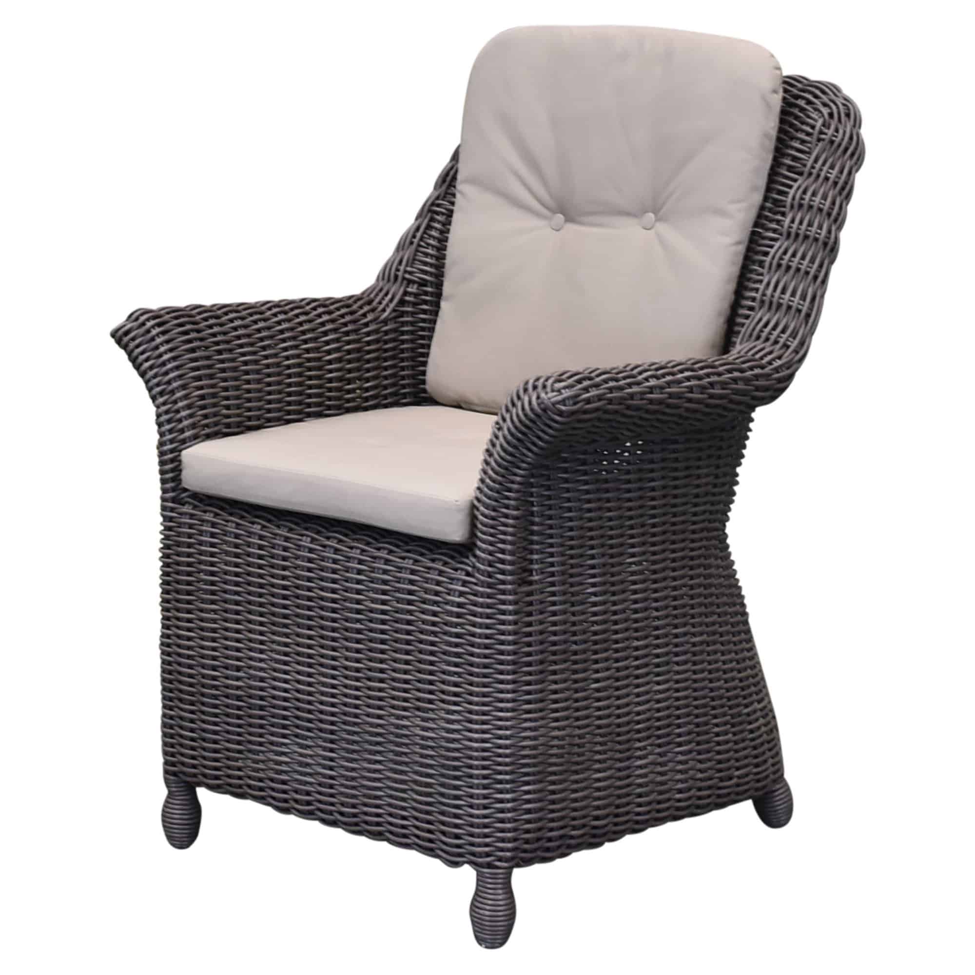 Madoera dining tuinstoel bruin