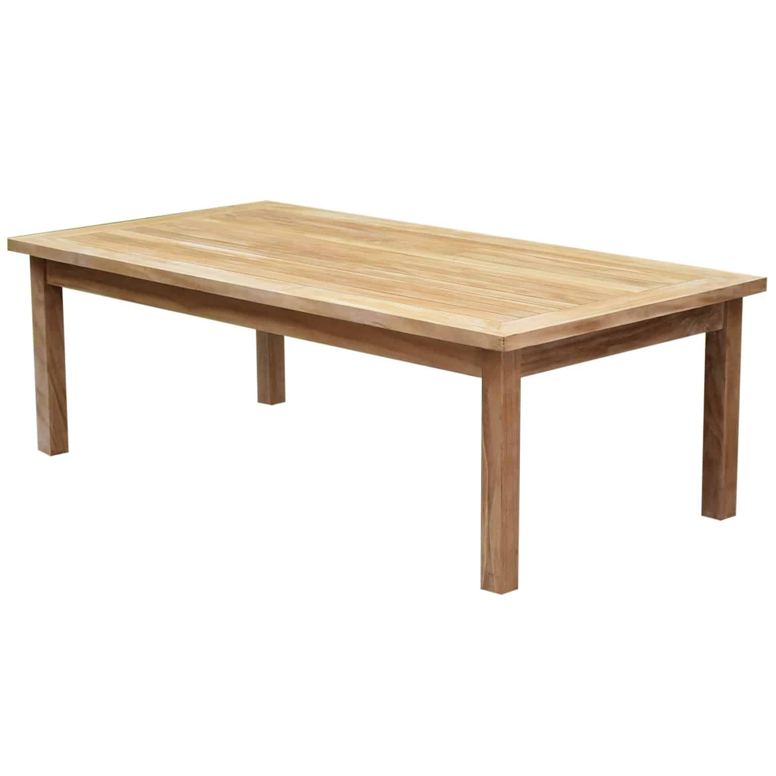 Marseille lounge tuintafel teak 143x73xH48 cm