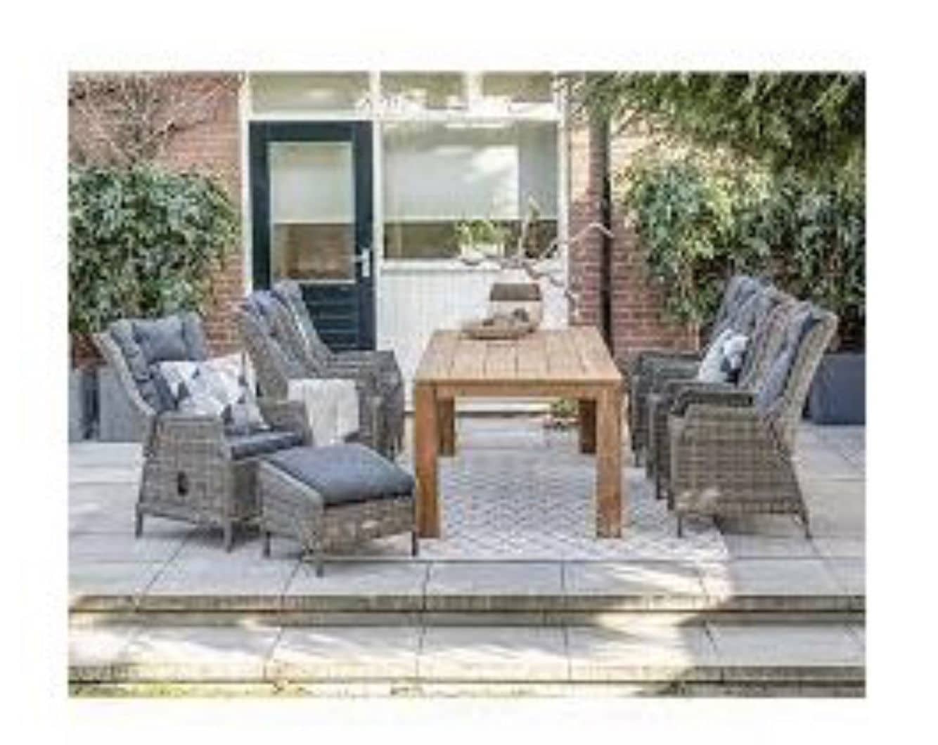 Mexico Osborne Diningset Verstelbaar - Garden impressions