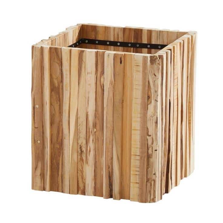 Miguel plantenbak 45x45xH50 cm teak 4-Seasons Outdoor