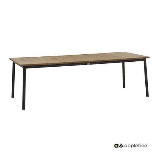 Milou Tuintafel Black - 240x100 cm - Applebee