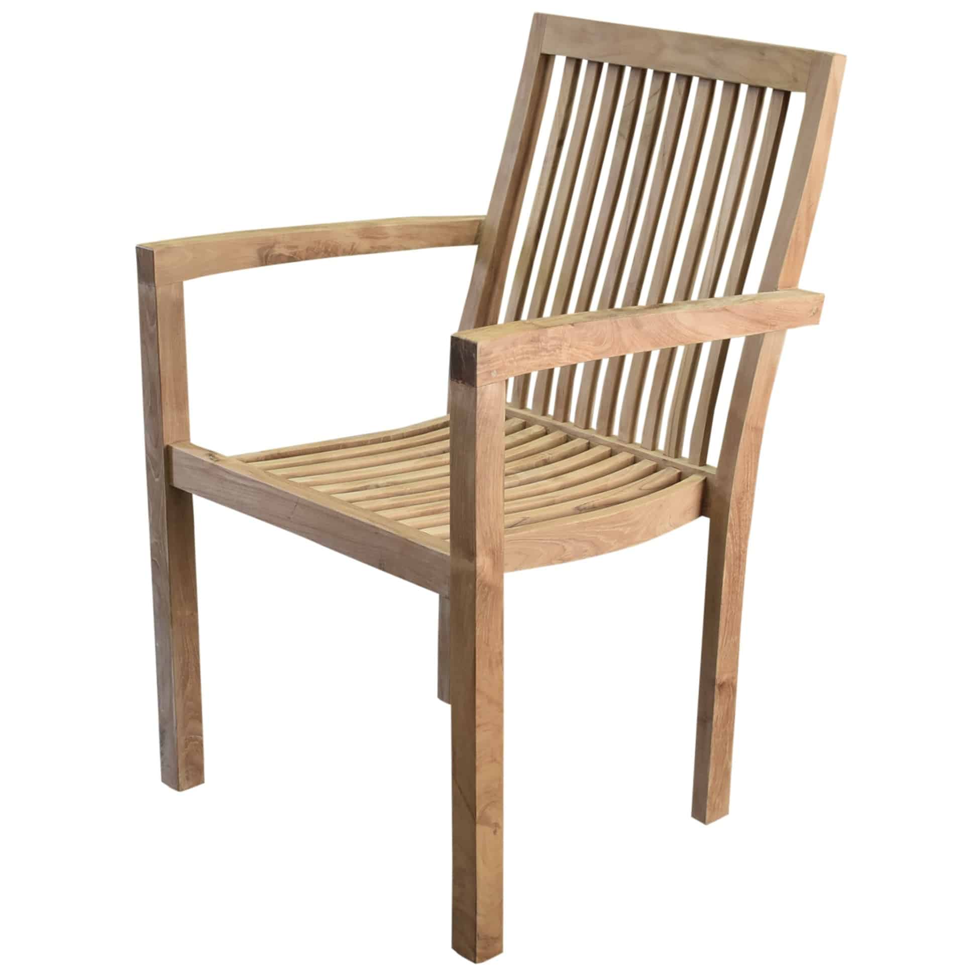 Montana dining tuinstoel teak