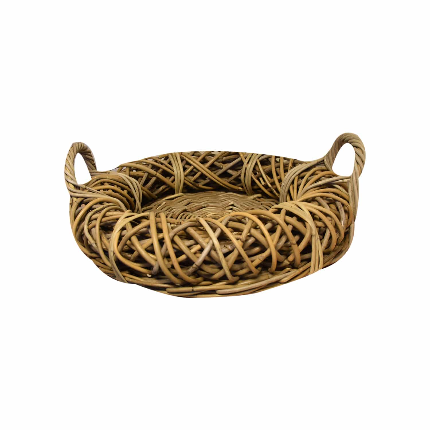 Mulan rotan mand 50x50xH12 cm