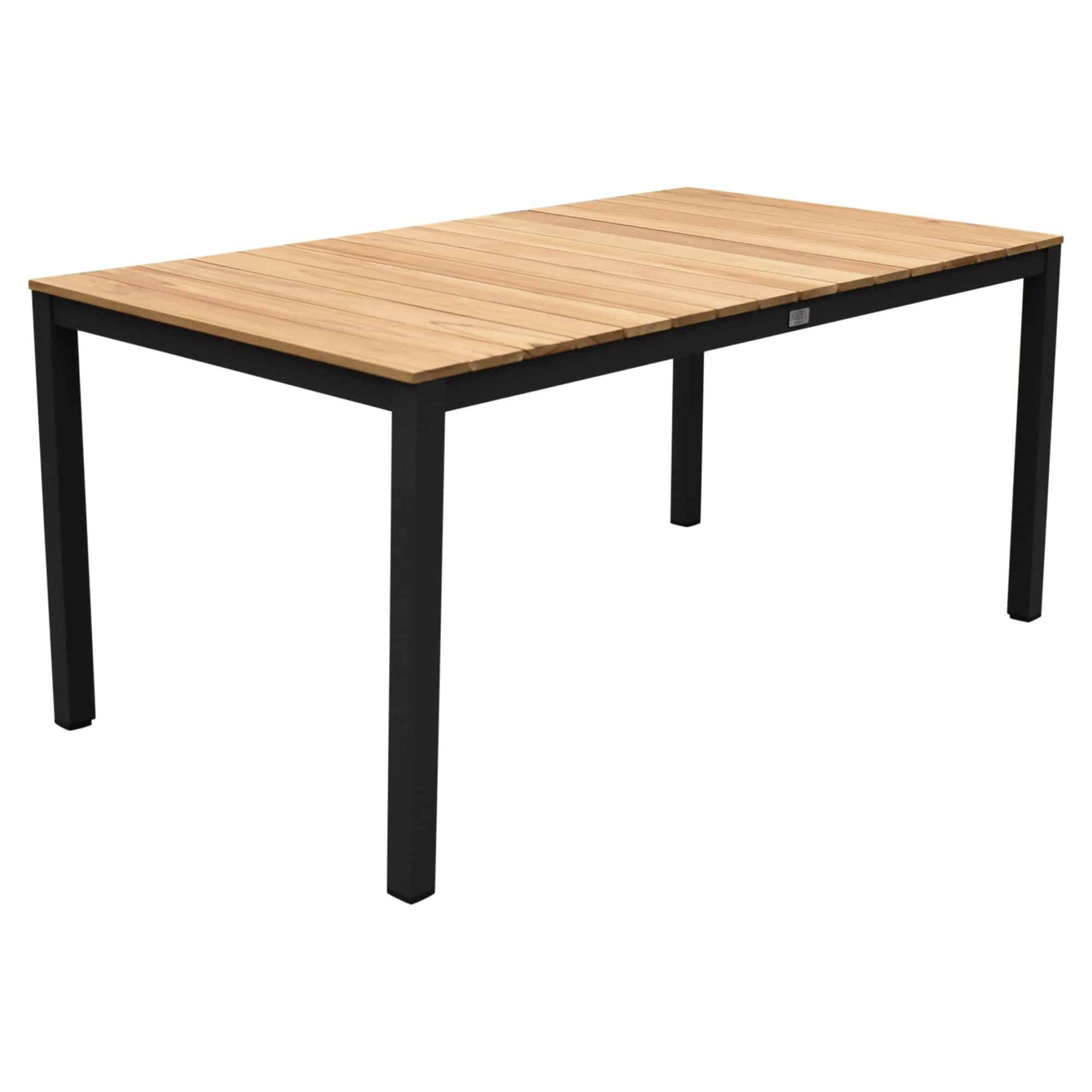 Napoli dining tuintafel 160x90xH74 cm teak blad