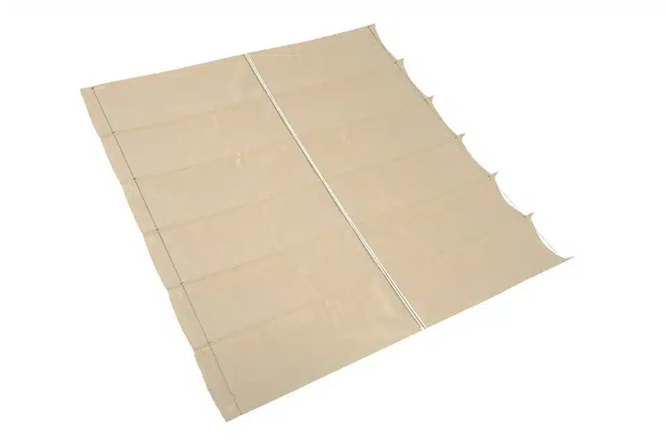 Nesling | Coolfit Harmonica Schaduwdoek 370 x 370 cm | Off White