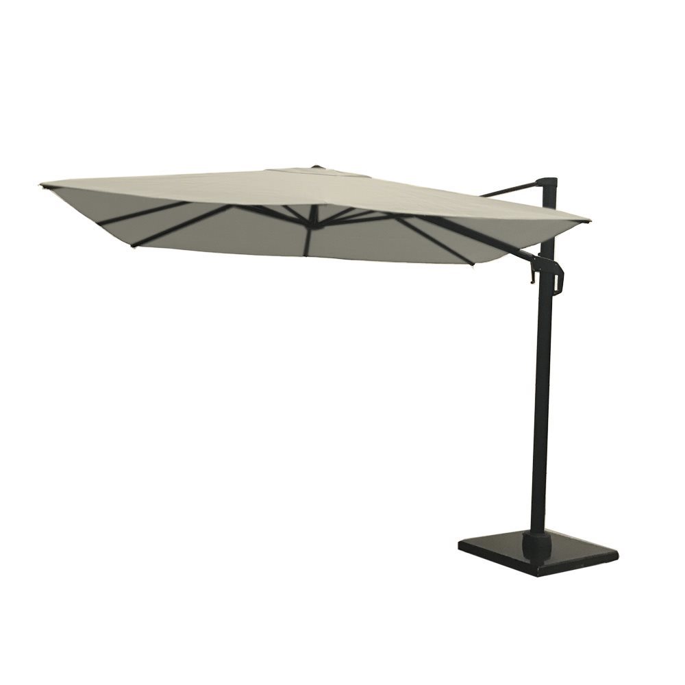 nesling coolfit zweefparasol plus 300 x 300 cm gebroken wit