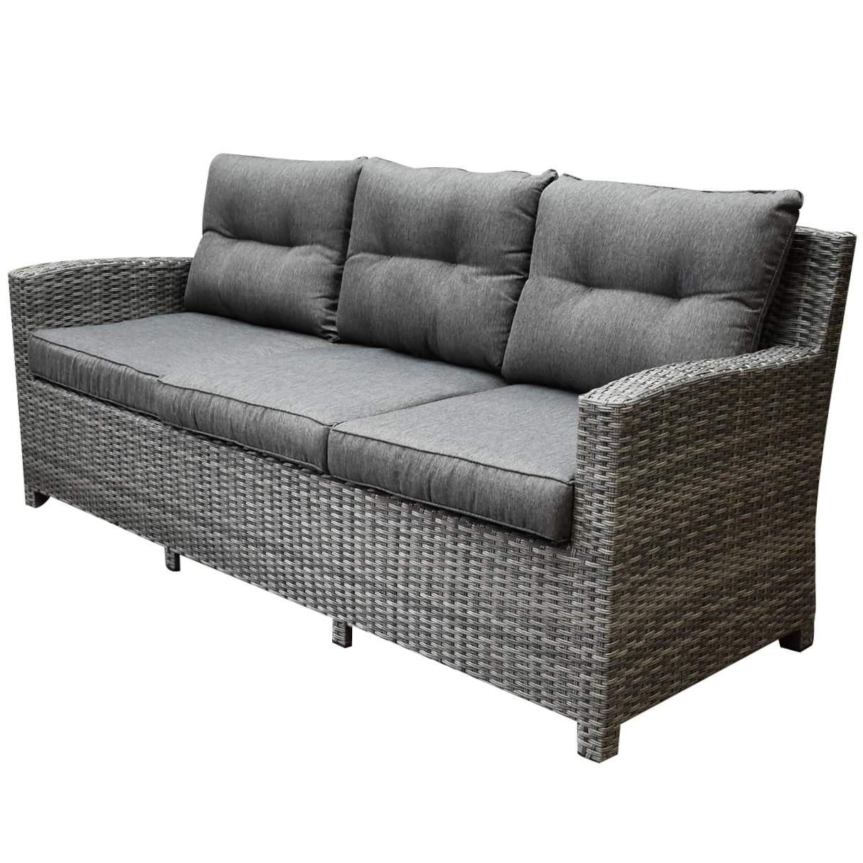 New Castle 3-zitsbank antraciet