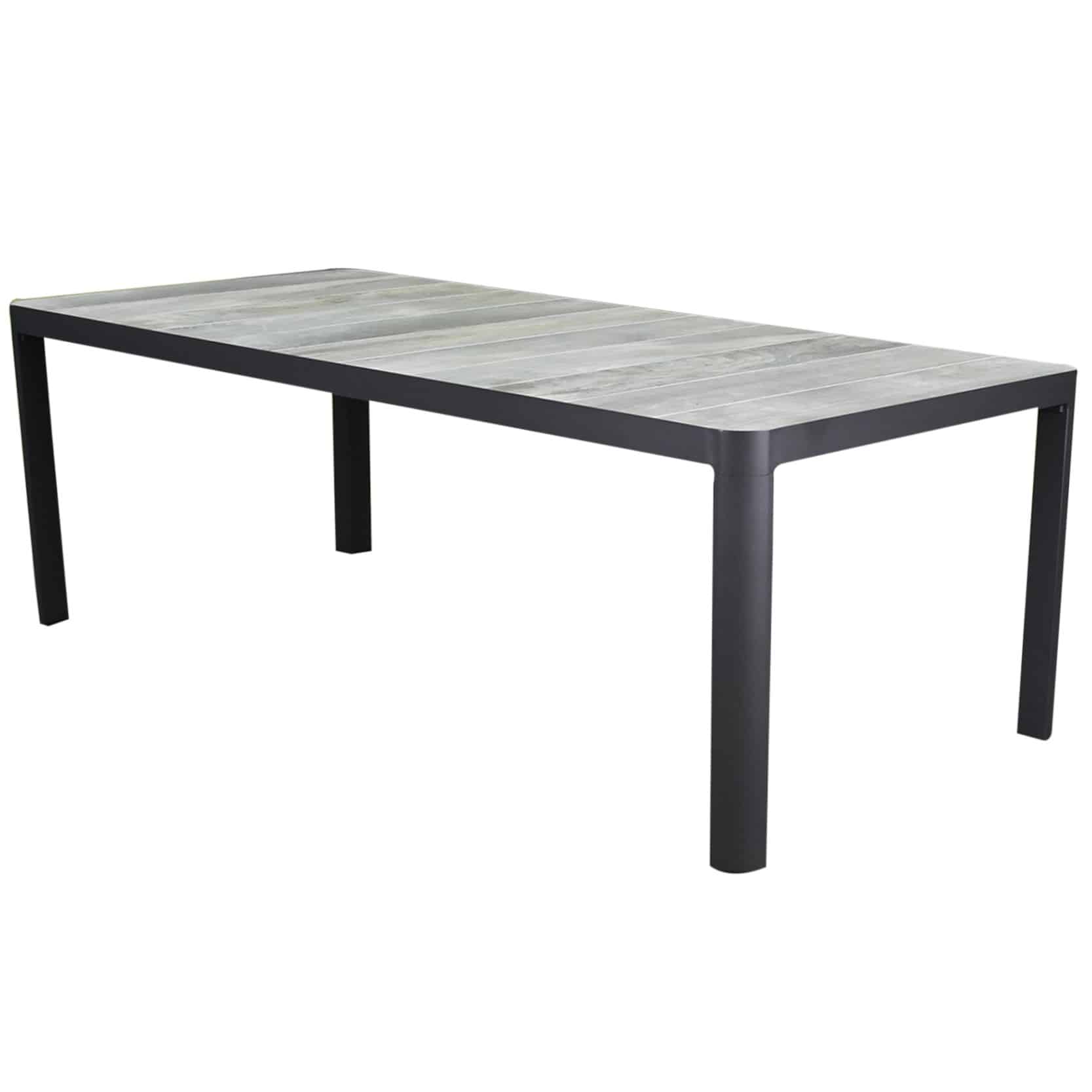 New Delhi dining tuintafel 220x100xH74 cm antraciet