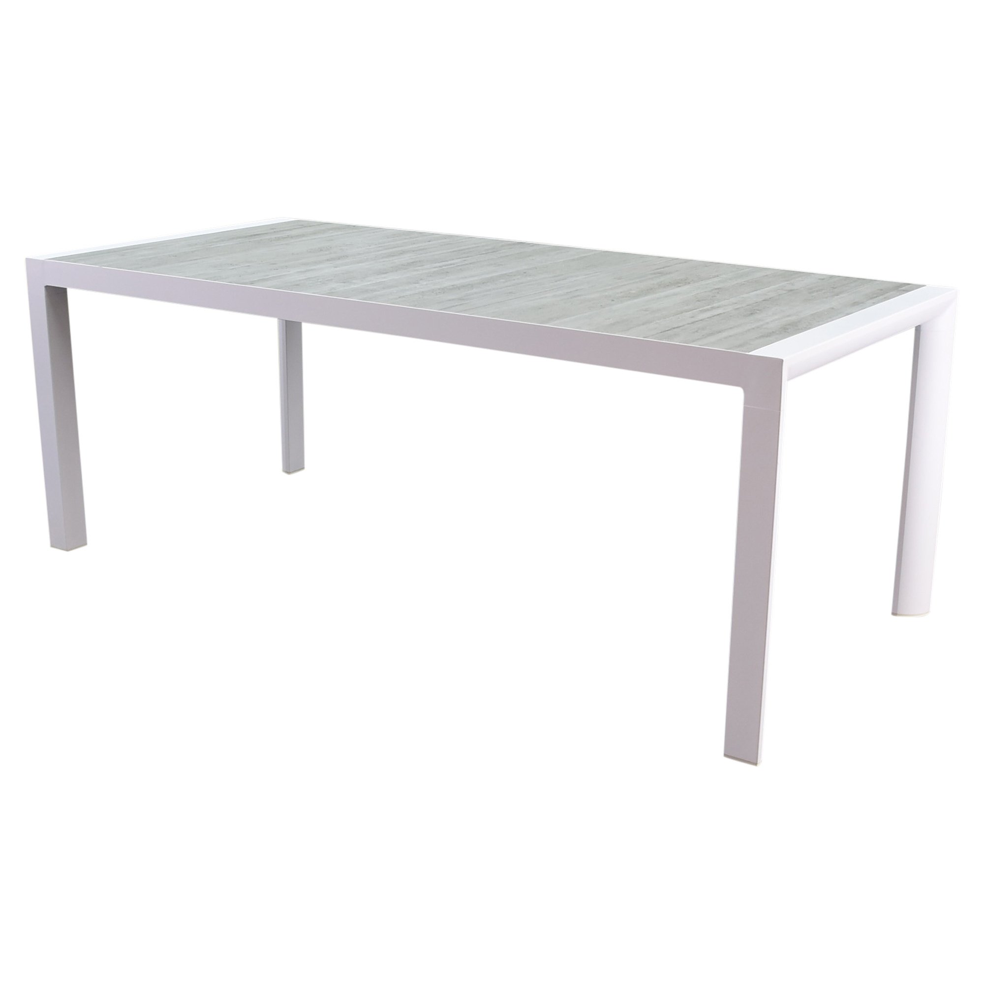 New Delhi dining tuintafel 220x100xH74,5 cm wit