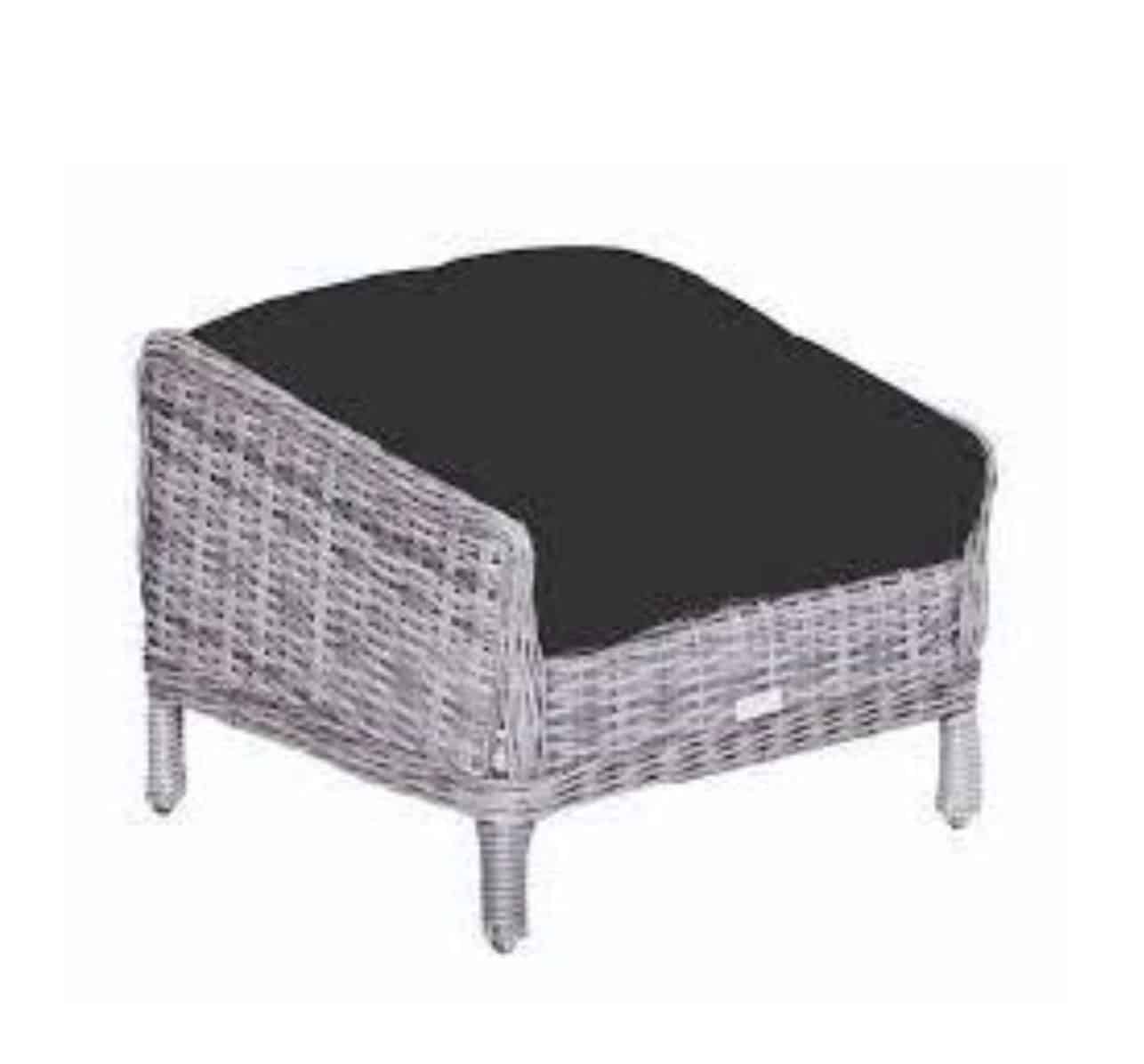Osborne Voetenbank Cloudy Grey/Reflex Black - Garden impressions