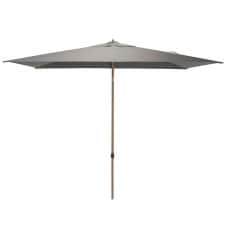 Parasol Azzurro 200x300 (charcoal) woodlook