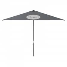 parasol lima 300x300cm (grey) met bedrukking