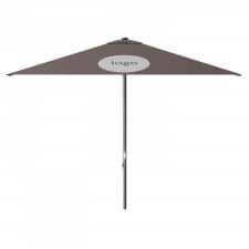 Parasol Lima 300x300cm (Taupe) met bedrukking