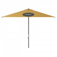 Parasol Lima 300x300cm (Yellow) met bedrukking