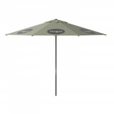 Parasol Lima 350cm rond (Sage green) met bedrukking