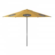 Parasol Lima 350cm rond (Yellow) met bedrukking