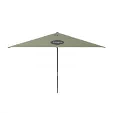 Parasol Lima 350x350cm (Sage green) met bedrukking