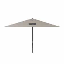 Parasol Lima 350x350cm (Vanilla ice) met bedrukking