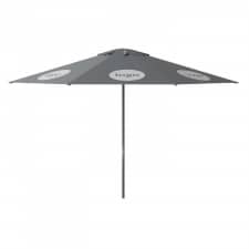 Parasol Lima 400cm rond (Grey) met bedrukking