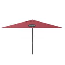 Parasol Lima 400x300cm (Brick red) met bedrukking