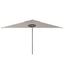 Parasol Lima 400x300cm (Vanilla ice) met bedrukking