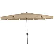 Parasol Rhodos 350cm rond (Ecru)