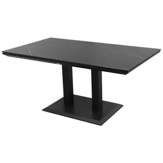 Perugia Tuintafel Antraciet 140x80 cm - Trestino