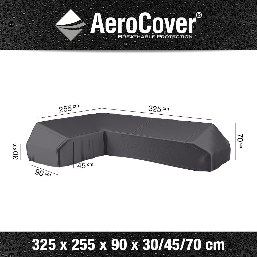 Platform loungesethoes 325x255x90xH30/45/70 cm Links– AeroCover