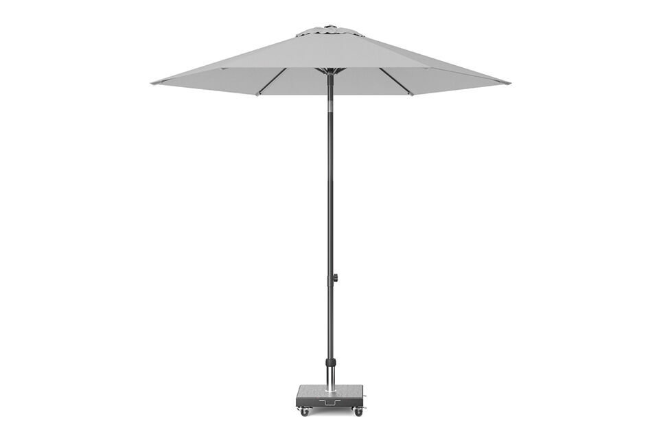 platinum lisboa parasol 2.5 licht grijs