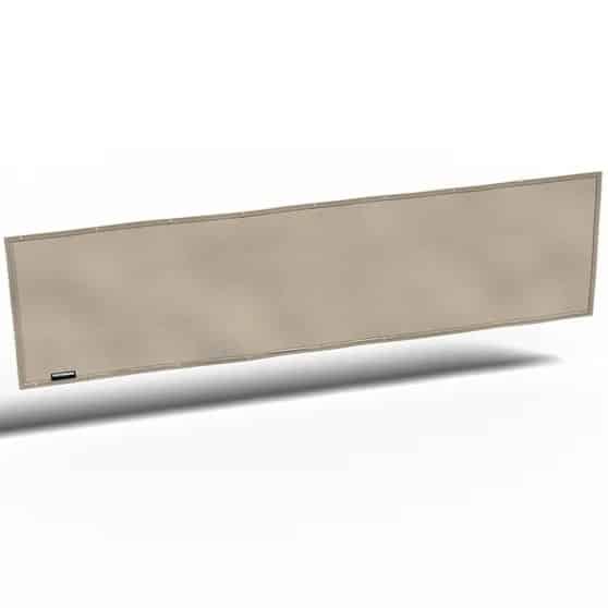 Platinum Sun&Shade Coolfit balkondoek 500x80cm Ecru wit