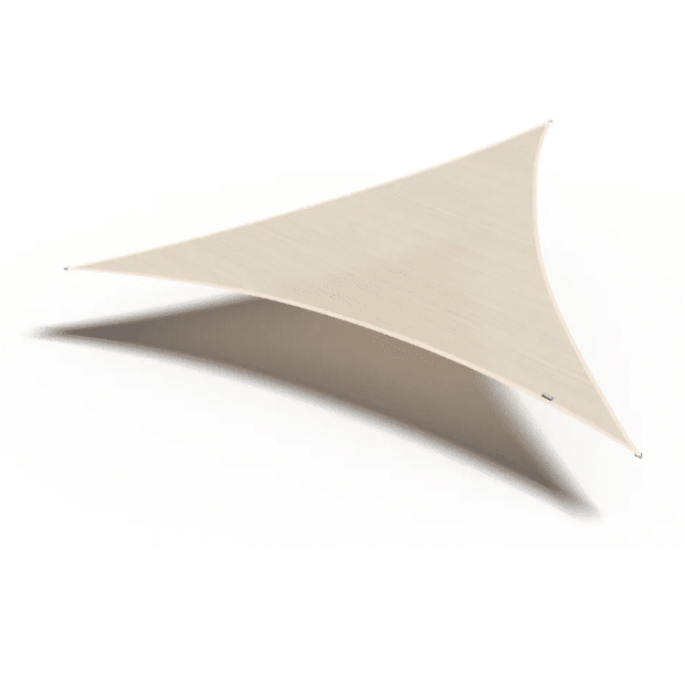 Platinum Sun&Shade Coolfit schaduwdoek driehoek 500x500x500cm Ecru Wit