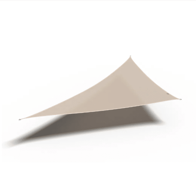 Platinum Sun&Shade Coolfit schaduwdoek driehoek 90° 570x400x400cm Ecru Wit
