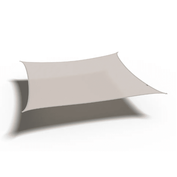 Platinum Sun&Shade Coolfit schaduwdoek vierkant 360x360cm Greige