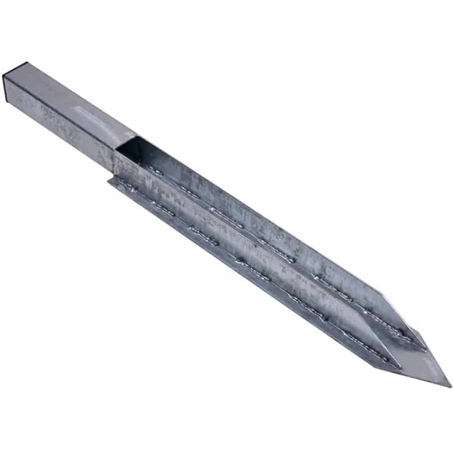 Platinum Sun&Shade paalanker, een stevige verankering tbv de paal met flexoog