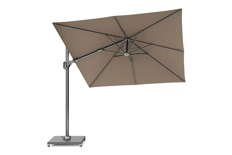 platinum | zweefparasol voyager t² 270 x 270 cm | havanna