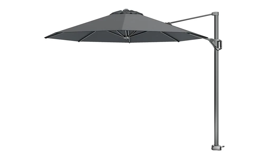 platinum | zweefparasol voyager t¹ Ø 300 cm | antraciet