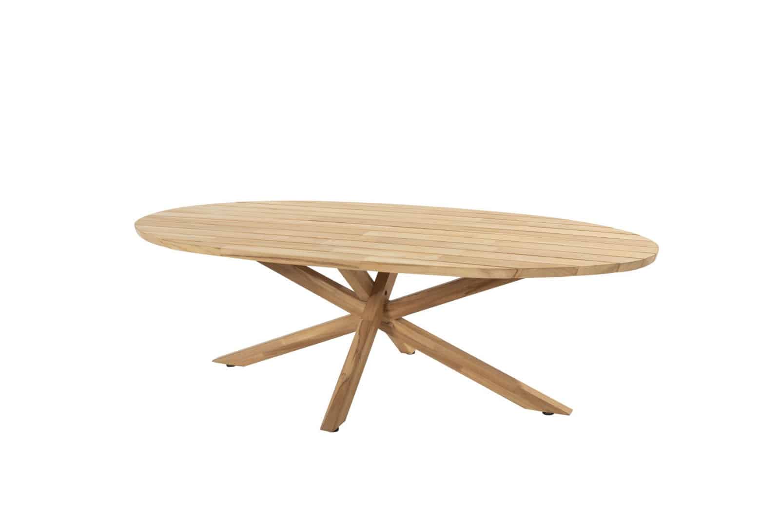 Prado Diningtafel Teak Ellipse 240 x 115 cm - 4so