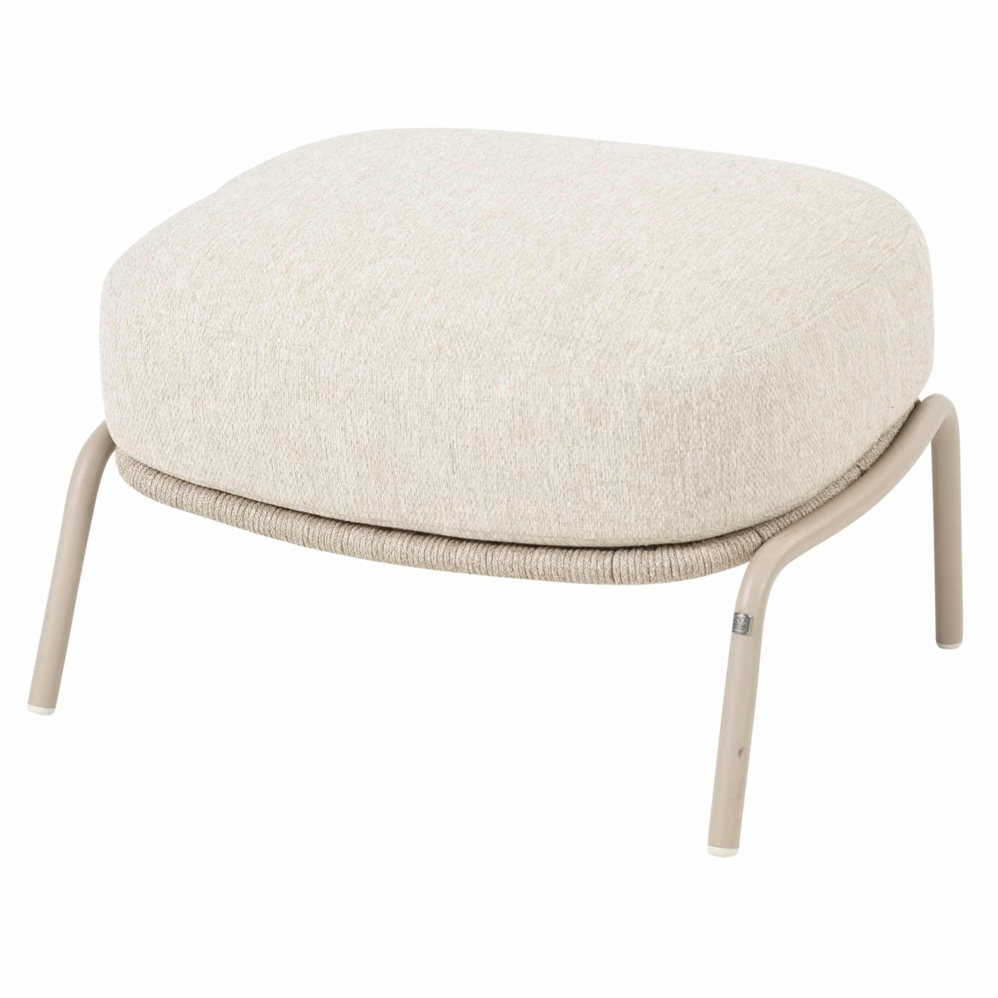 Puccini voetenbank met kussen latte 4 Seasons Outdoor