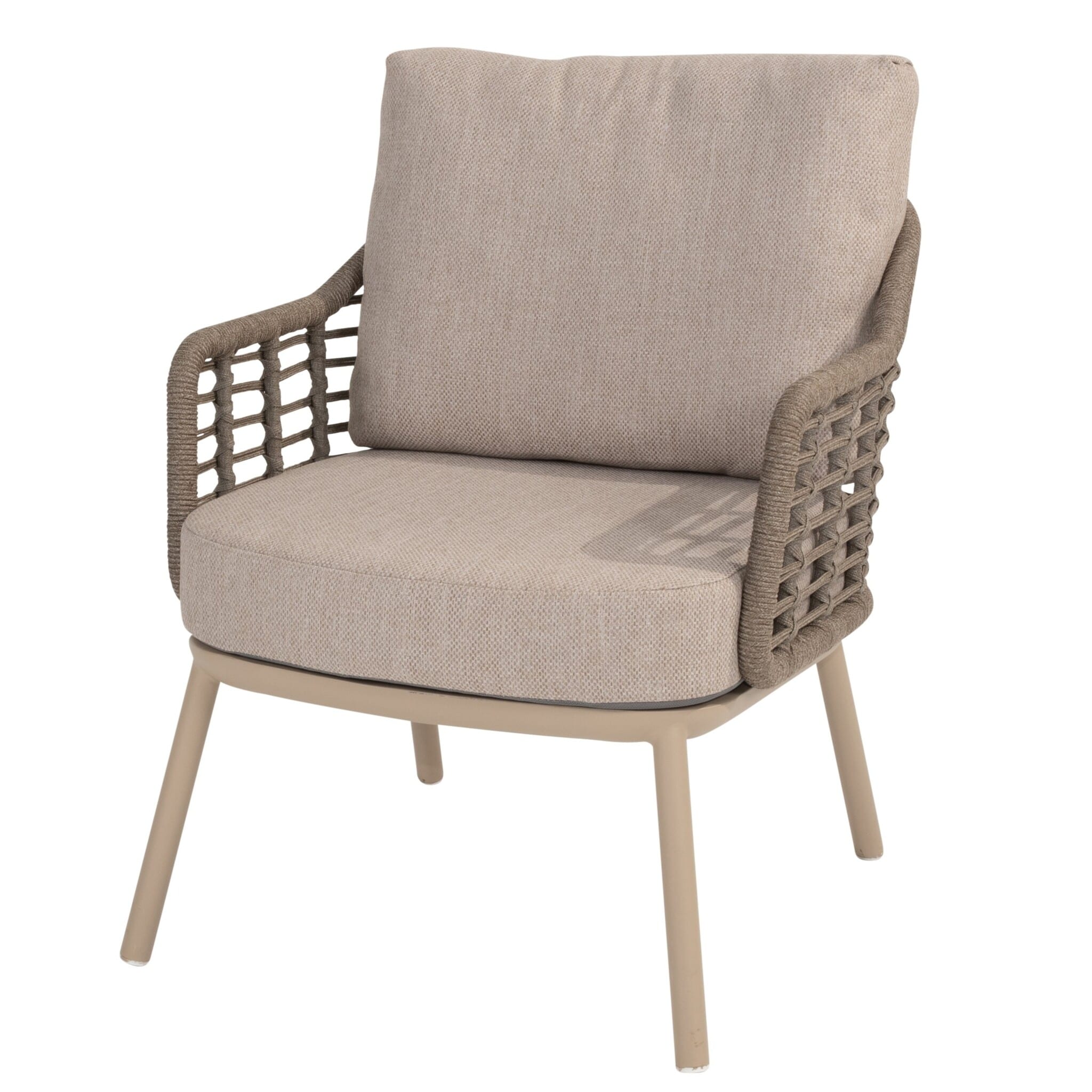 Puglia low dining tuinstoel latte Taste 4SO