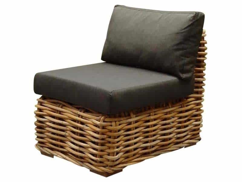 Sabuga middenelement naturel rotan